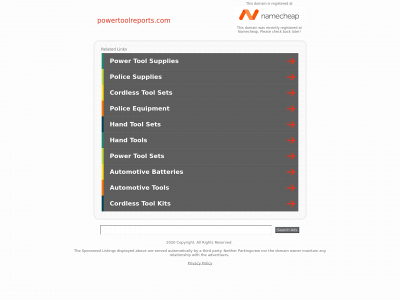 powertoolreports.com snapshot