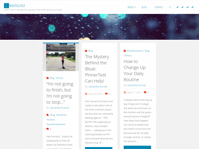sweatology.org snapshot