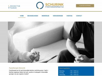 fysioschurink.nl snapshot