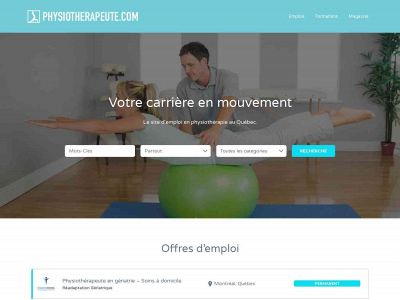 physiotherapeute.com snapshot