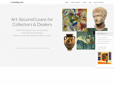 artlending.com snapshot