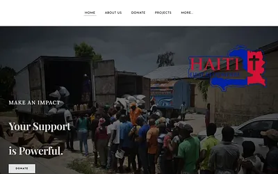 www.haitifirstresponders.org snapshot