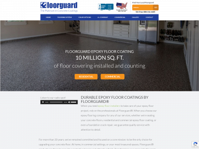 floorguard.com snapshot