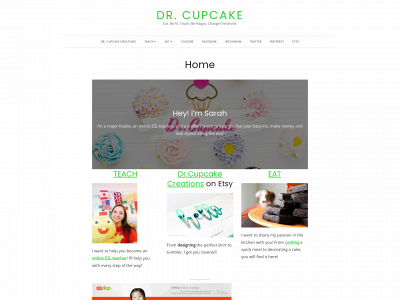 drcupcake.org snapshot
