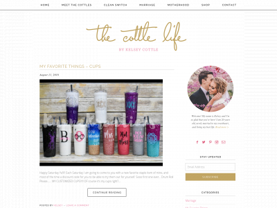 thecottlelife.com snapshot