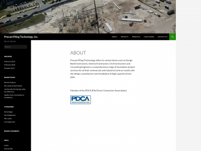 precastpiling.com snapshot