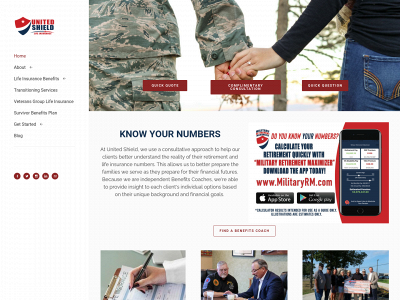 www.united-shield.com snapshot