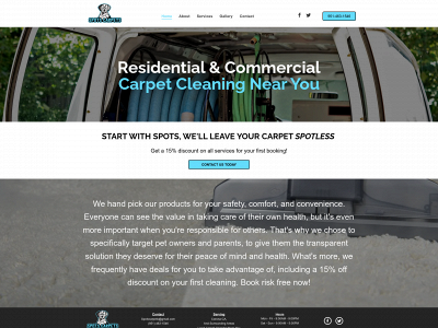 www.spotscarpets.com snapshot