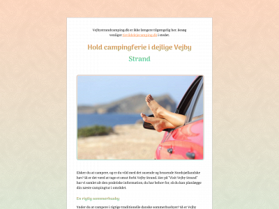 vejbystrandcamping.dk snapshot