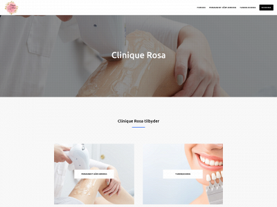 cliniquerosa.dk snapshot