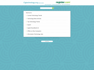 clgtechnology.org snapshot