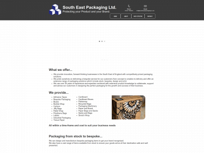 southeastpackaging.co.uk snapshot