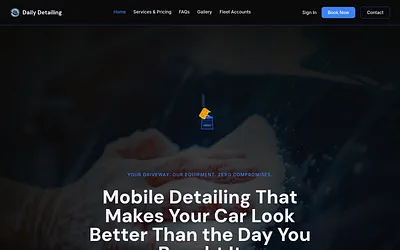 dailydetailing.org snapshot