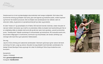 sandkunsten.com snapshot
