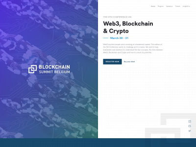 blockchainsummit.be snapshot