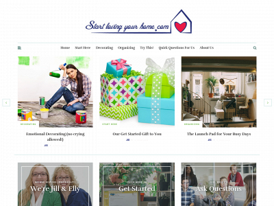 startlovingyourhome.com snapshot