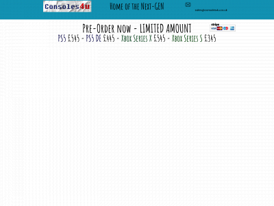 consoles4u.co.uk snapshot