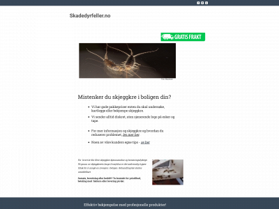 skadedyrfeller.no snapshot