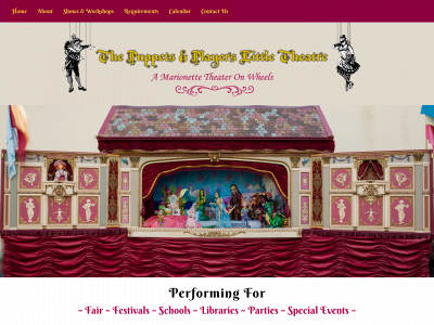 puppetsnplayerstheatre.com snapshot