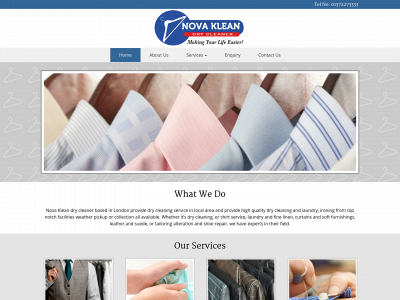 novaklean.co.uk snapshot