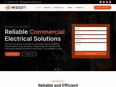 wtelectricalservices.com snapshot
