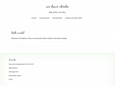 jvillehatchery.com snapshot