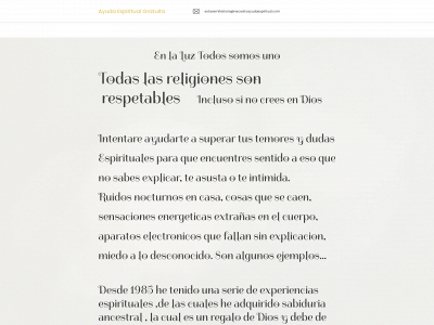 necesitoayudaespiritual.com snapshot