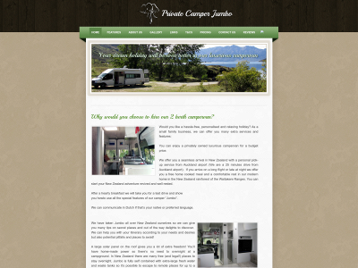 www.privatecamper.co.nz snapshot