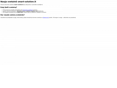 smart-solution.lt snapshot