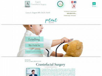 sargentcraniofacialsurgery.com snapshot