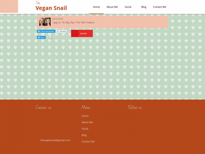 thevegansnail.com snapshot