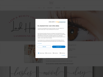 lashhouse.dk snapshot