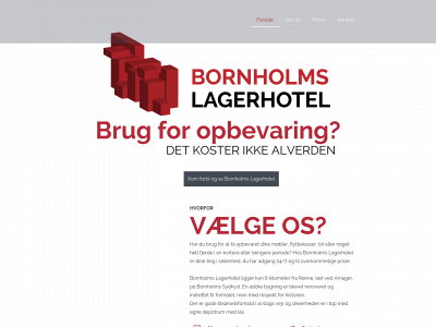 bhlagerhotel.dk snapshot
