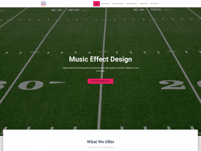 musiceffectdesign.com snapshot