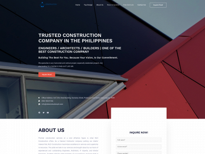 ndconstructionph.com snapshot