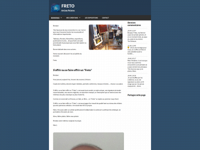 freto-artistepeintre.fr snapshot