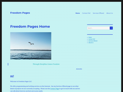 freedompagesllc.com snapshot