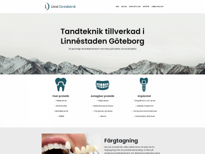 linnedentalteknik.se snapshot