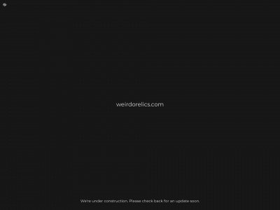 weirdorelics.com snapshot