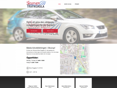 skurupstrafikskola.se snapshot