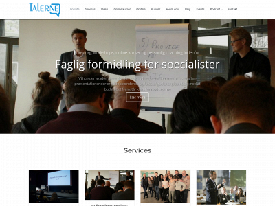 talerne.dk snapshot