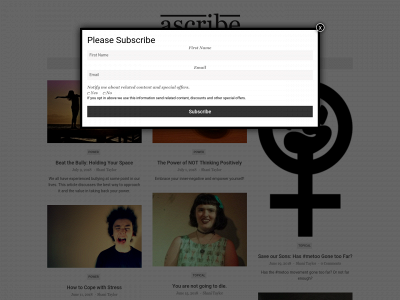 ascribeagency.com snapshot