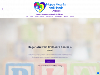 happyheartsandhands.com snapshot