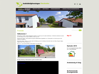 andelsboligforeningen-elmelunden.dk snapshot