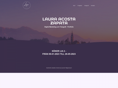 lauraaz.se snapshot