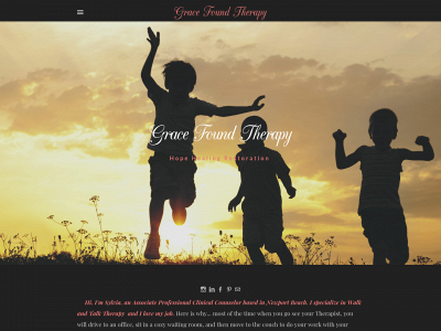 gracefoundtherapy.com snapshot