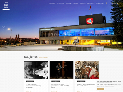 miltinioteatras.lt snapshot