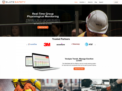 slatesafety.com snapshot