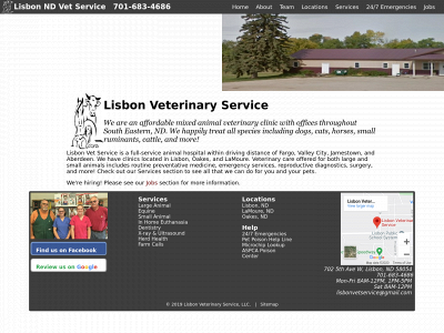 lisbonvet.com snapshot