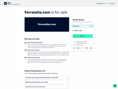 ferretalia.com snapshot
